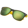 Plastikowe okulary przeciwsłoneczne UV400 - żółty - (GM-50671-08)