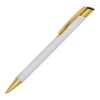 Długopis aluminiowy Lindi, biały (R73445.06)
