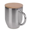 Kubek stalowy Maloy 350 ml , srebrny (R08481.01)