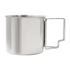 Kubek turystyczny 350 ml Pokhara, srebrny (R08491.01)