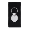 Brelok metalowy Stout Heart, srebrny (R73277)