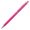 Długopis aluminiowy Touch Tip, magenta (R73408.34)