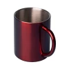 Kubek stalowy Stalwart 240 ml, czerwony (R08490.08)