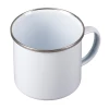 Kubek emaliowany z powłoką sublimacyjną Odis 500 ml, biały (R08200.06)