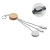 Brelok z kablem 4 w 1 60W - BULE (MO2451-06)