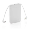 Power bank 5000 mAh, zintegrowany kabel 3 w 1 (P322.083)