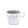 Kubek Astrid Duo 230ml biały/szary (M546)