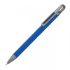 Długopis aluminiowy z recyklingu, półżelowy - niebieski - (GM-14440-04)