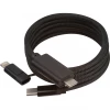 Magnetyczny kabel do ładowania - czarny - (GM-34779-03)