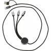 Kabel do ładowania 3w1, podświetlany - czarny - (GM-34945-03)