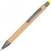Długopis drewniany - żółty - (GM-12194-08)