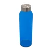 Kolorowa, szklana butelka Aqua Kuba 500 ml, niebieski (R08176.04)