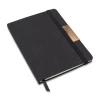 Notes A5, w oprawie z materiału RPET, Westminster, czarny (R64023.02)