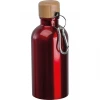 Butelka metalowa 400 ml - czerwony - (GM-84972-05)