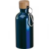 Butelka metalowa 400 ml - granatowy - (GM-84972-44)