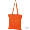 Torba bawełniana, długie uchwyty - pomarańczowy - (GM-60880-10)