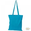 Torba bawełniana, długie uchwyty - turkusowy - (GM-60880-14)
