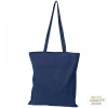 Torba bawełniana, długie uchwyty - granatowy - (GM-60880-44)