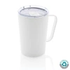 Kubek termiczny 420 ml, stal nierdzewna z recyklingu (P433.053)
