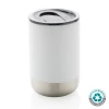 Kubek termiczny 360 ml, stal nierdzewna z recyklingu (P433.063)