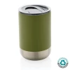 Kubek termiczny 360 ml, stal nierdzewna z recyklingu (P433.067)