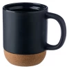 Kubek ceramiczny 420 ml z korkowym elementem (V6985-03)