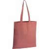 Torba bawełniana, długie uchwyty - czerwony - (GM-62358-05)