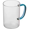 Kubek szklany 250 ml - niebieski - (GM-82340-04)