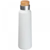 Butelka termiczna z drewnianą zakrętką 500 ml - biały - (GM-61509-06)