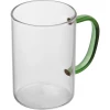 Kubek szklany 250 ml - zielony - (GM-82340-09)