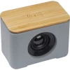 Głośnik Bluetooth z ładowarką indukcyjną - szary - (GM-22426-07)