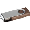 Pendrive drewniany 4GB - brązowy - (GM-20878-01)
