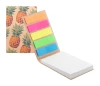 CreaStick Combo B Eco personalizowany notatnik z kartkami samoprzylepnymi - naturalny (AP716508)