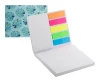 CreaStick Combo A personalizowany samoprzylepny notatnik - biały (AP716538)