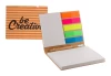 CreaStick Combo Plus Eco personalizowane karteczki samoprzylepne - naturalny (AP716601)