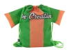 CreaDraw T Kids RPET personalizowany worek ze sznurkami dla dzieci - zielony (AP716553-07)