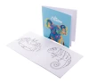 ColoBook personalizowany zestaw do kolorowania / kredki / zwierzęta - biały (AP716555-A)