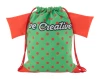 CreaDraw T Kids personalizowany worek ze sznurkami dla dzieci - czerwony (AP716552-05)