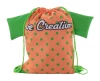 CreaDraw T Kids personalizowany worek ze sznurkami dla dzieci - zielony (AP716552-07)
