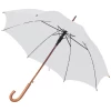 Parasol automatyczny, drewniany NANCY - biały (GE-5131-06)