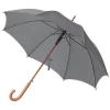 Parasol automatyczny, drewniany NANCY - szary (GE-5131-07)