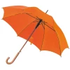 Parasol automatyczny, drewniany NANCY - pomarańczowy (GE-5131-10)