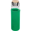 Szklana butelka 600 ml - zielony - (GM-63181-09)
