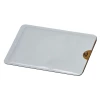 Etui na karty z ochroną RFID aluminiowe EDINBURGH - biały (GE-0831-06)