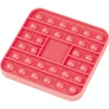 Zabawka push bubble pop-it - czerwony - (GM-93146-05)
