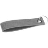 Filcowy brelok do kluczy - szary - (GM-93235-07)