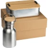 Zestaw lunch box z butelką Quebec - multicolour (GE-3571-mc)