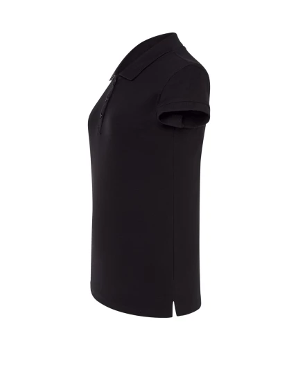 Koszulka polo damska POPL 200 BK XL