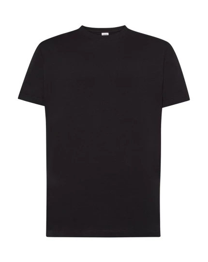 T-shirt męski SLIM FIT JHK TSUA 150 BK S
