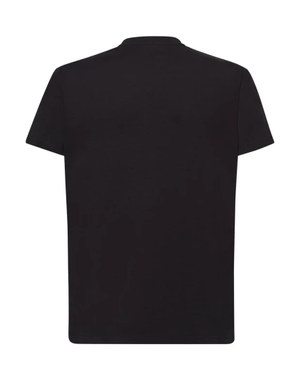 T-shirt męski SLIM FIT JHK TSUA 150 BK S